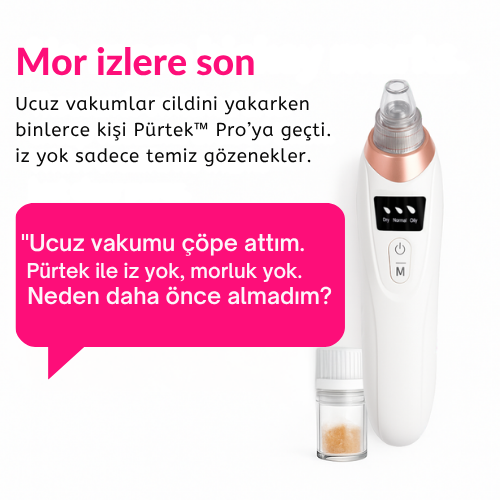 Pürtek™ Pro Mikro-Nabız Gözenek Temizleyici
